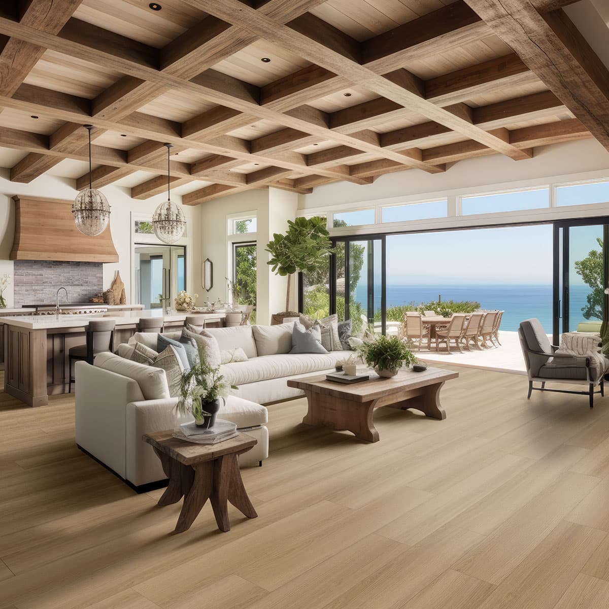 MSI Everlife Cabana 100% Waterproof Rigid Core (SPC) Flooring — Laurel Collection — detail view 4
