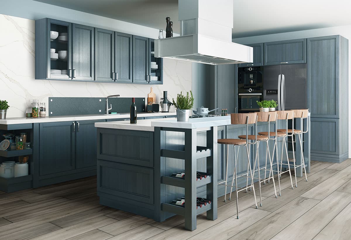 MSI Everlife Dunite Oak 100% Waterproof Rigid Core (SPC) Flooring — XL Cyrus Collection — detail view 3