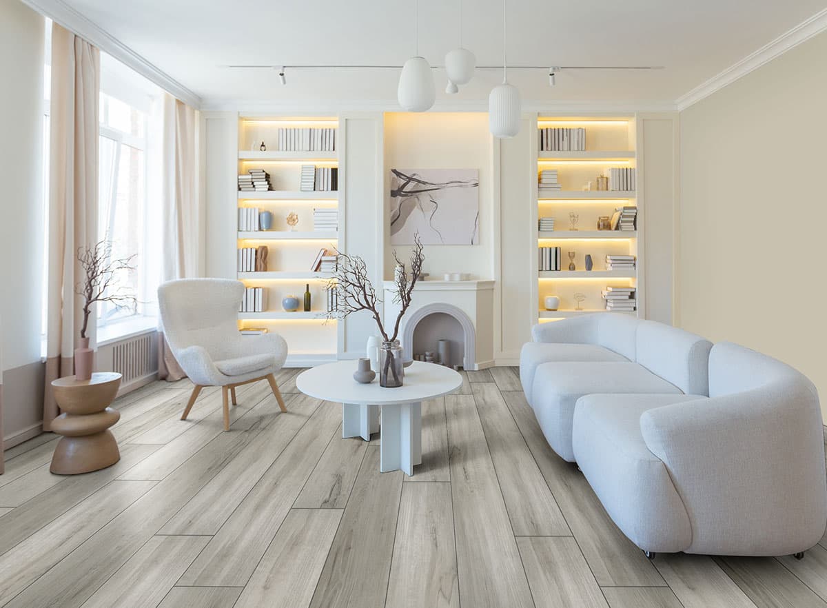 MSI Everlife Dunite Oak 100% Waterproof Rigid Core (SPC) Flooring — XL Cyrus Collection — detail view 6