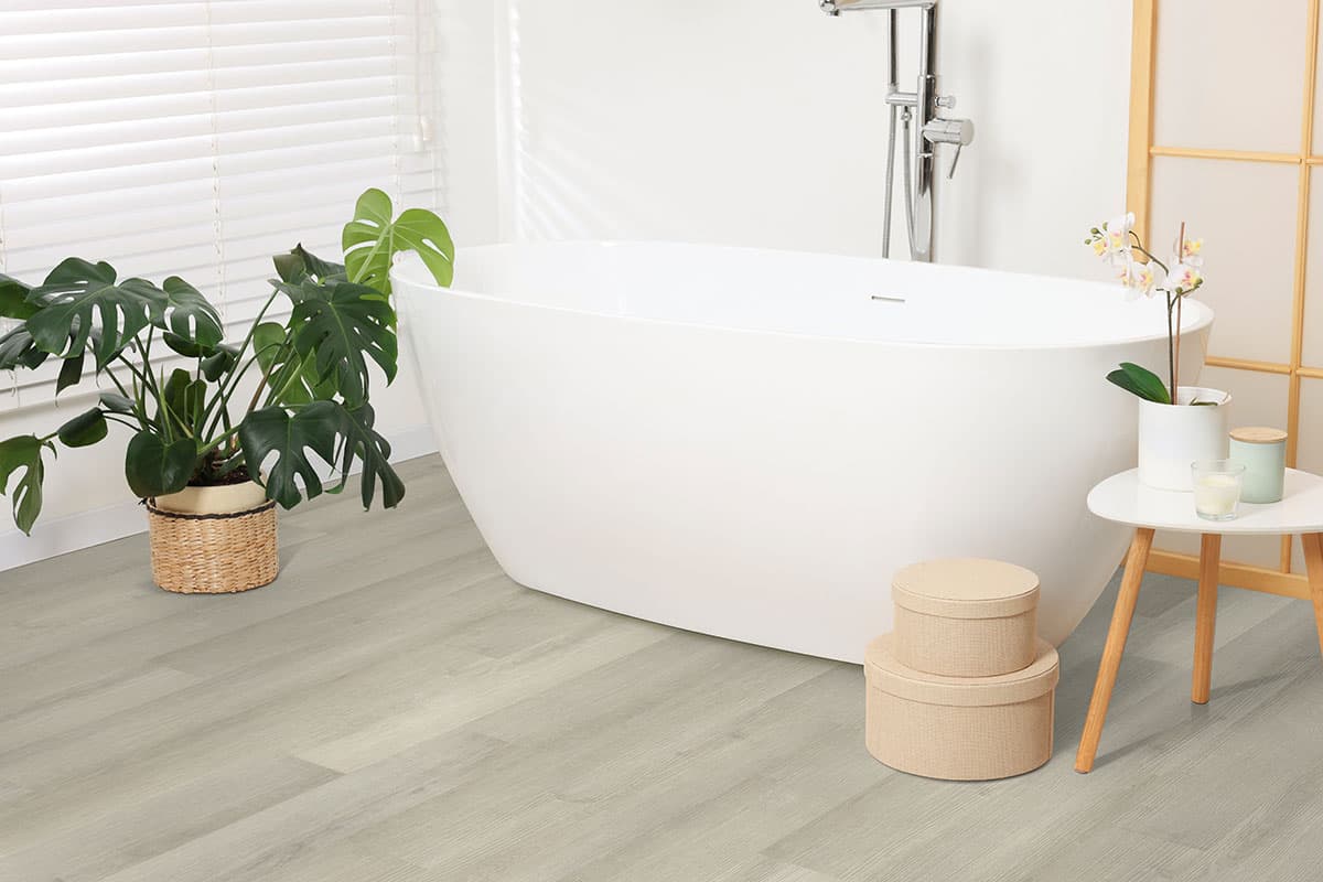 MSI Everlife Honeybella Oak 100% Waterproof Rigid Core (SPC) Flooring — Prescott Collection — detail view 6