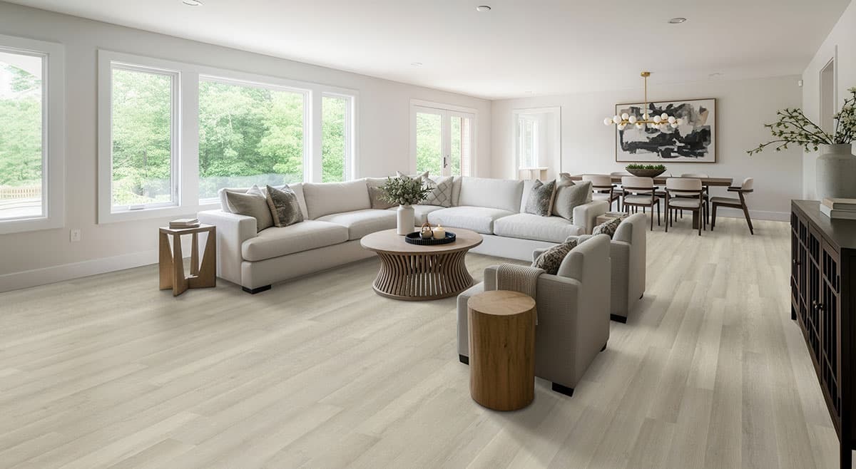 MSI Everlife Honeybella Oak 100% Waterproof Rigid Core (SPC) Flooring — Prescott Collection — detail view 4
