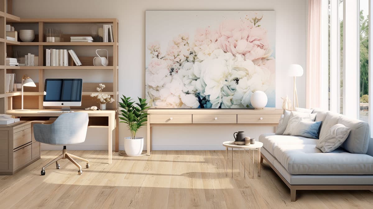MSI Everlife Shasta Grove 100% Waterproof Rigid Core (SPC) Flooring — Laurel Reserve Collection — detail view 3