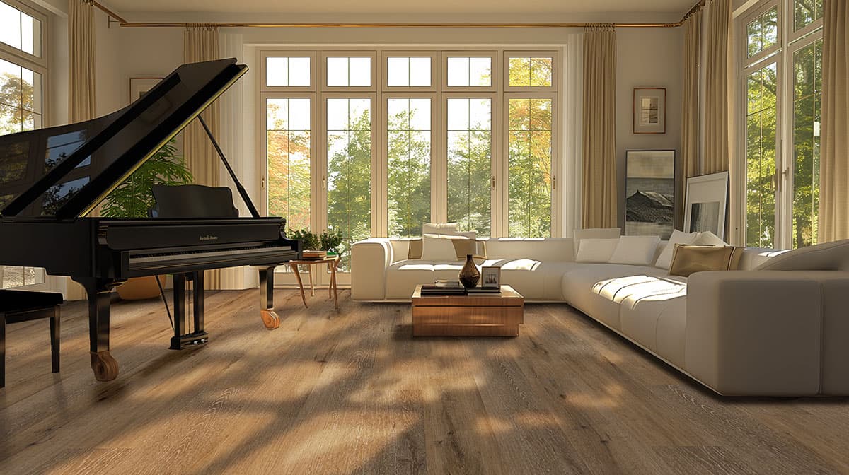 MSI Everlife Malden 100% Waterproof Rigid Core (SPC) Flooring — Studio Collection — detail view 3