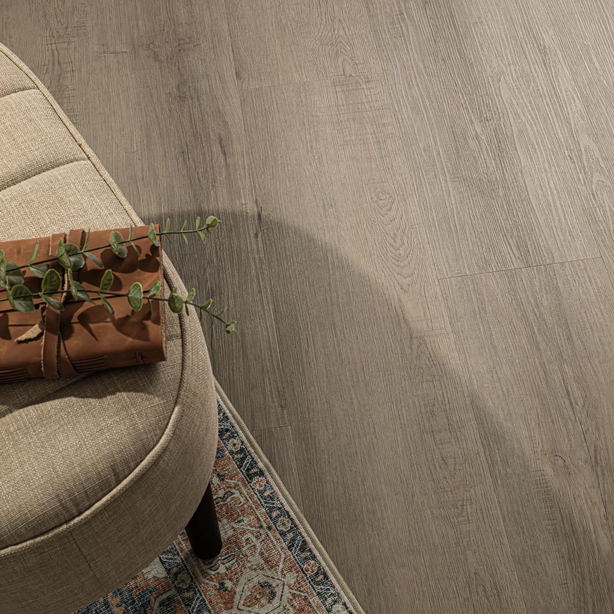 MSI Everlife Saddle Wood 100% Waterproof Rigid Core (SPC) Flooring — Laurel Collection — detail view 6