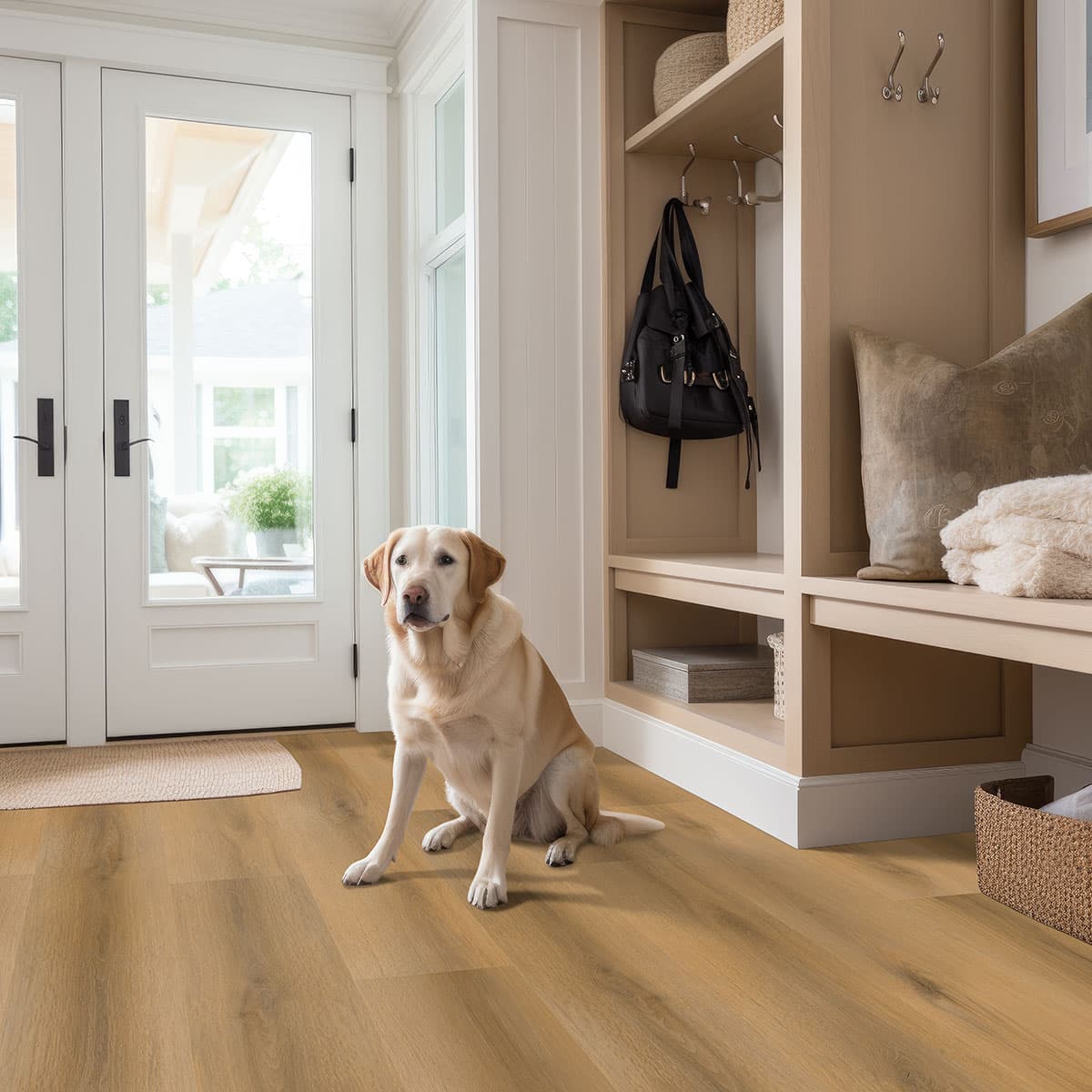 MSI Everlife Scandi 100% Waterproof Rigid Core (SPC) Flooring — Laurel Collection — detail view 6