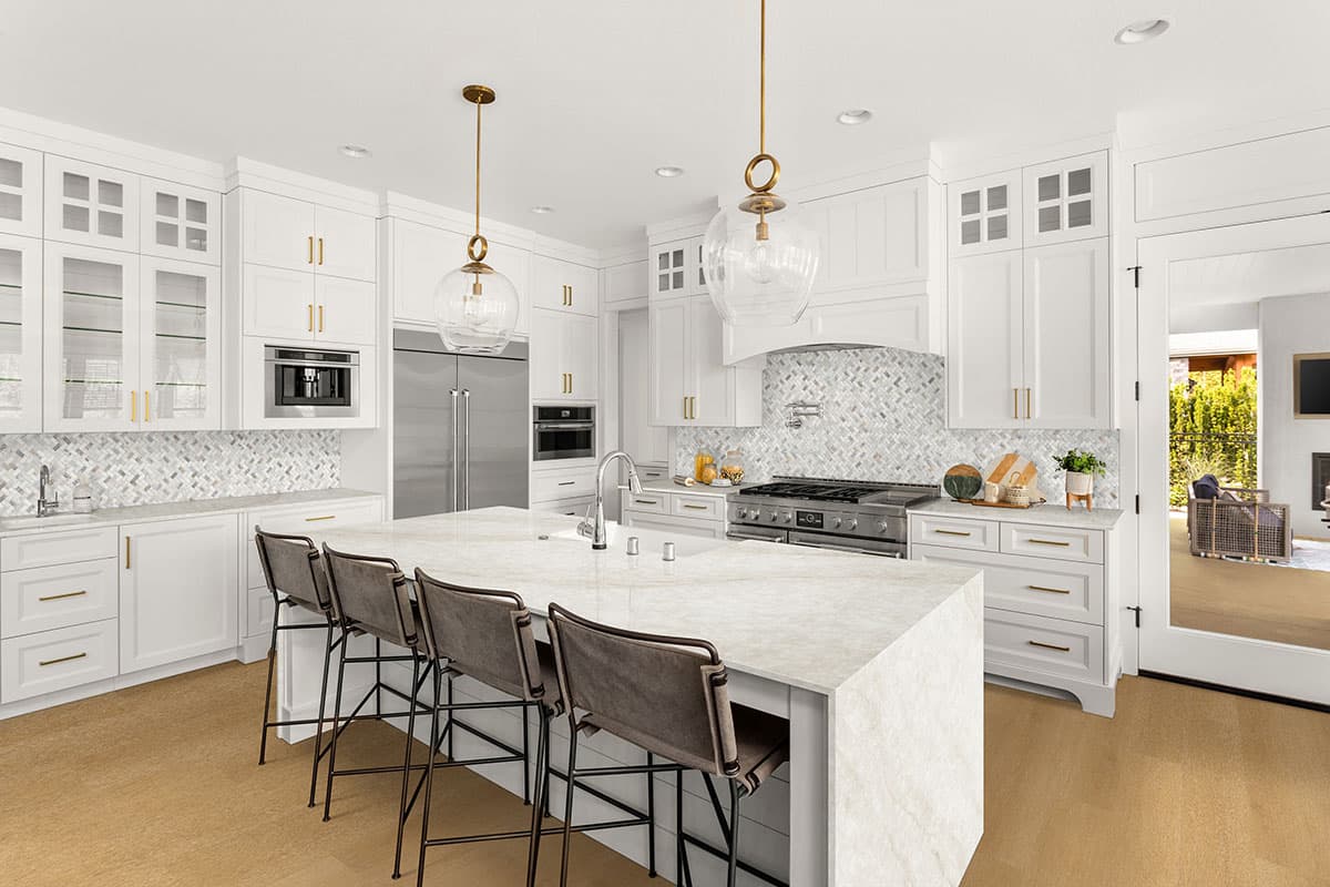 MSI Everlife Taos 100% Waterproof Rigid Core (SPC) Flooring — Studio Collection — installed in room