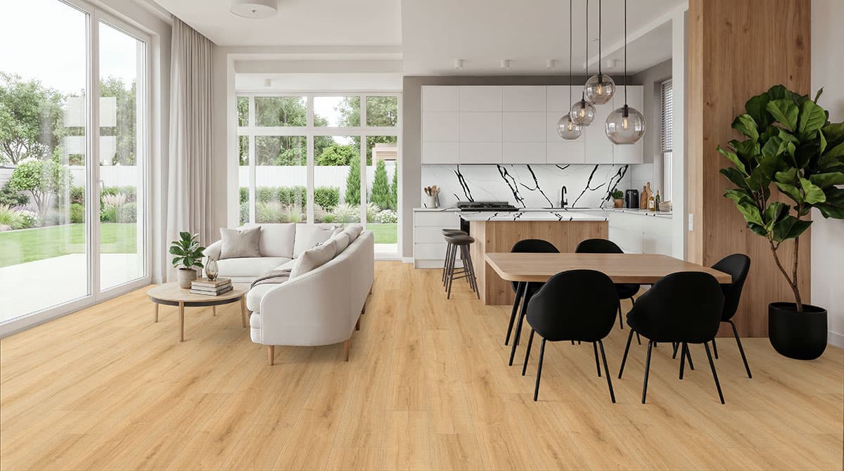 MSI Everlife Elwood 100% Waterproof Rigid Core (SPC) Flooring — Wayne Parc Reserve Collection — detail view 4