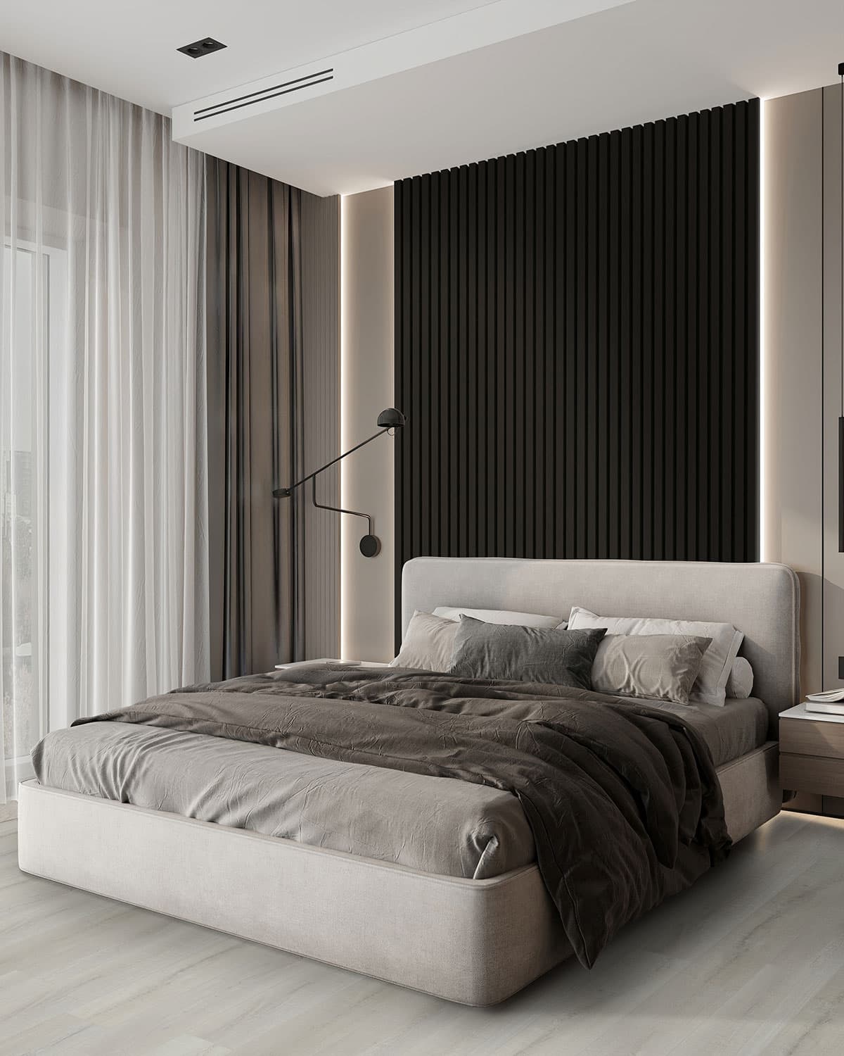 MSI Everlife Whitby White 100% Waterproof Rigid Core (SPC) Flooring — Andover Collection — installed in room