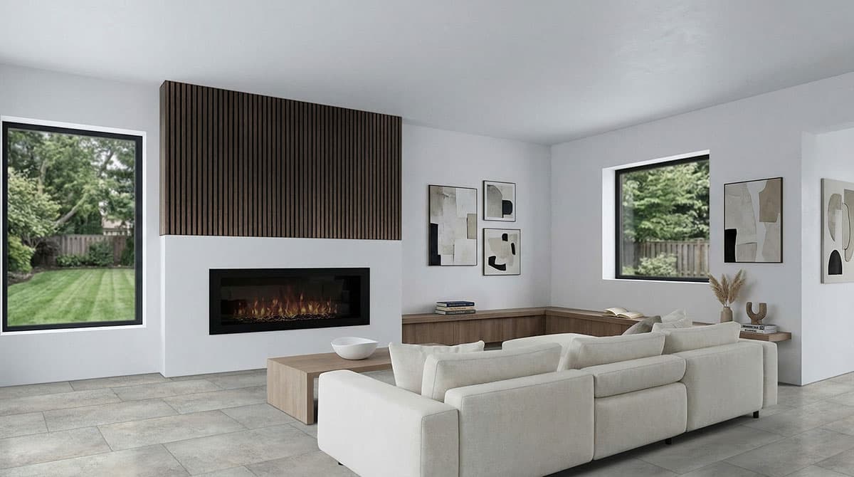 MSI Everlife Mountains Gray 100% Waterproof Rigid Core (SPC) Flooring — XL Trecento Collection — installed in room